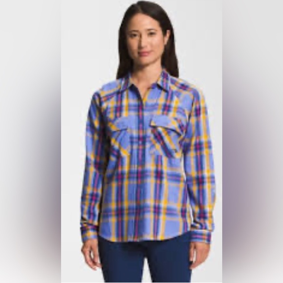 The North Face Set Up Camp Flannel Shirt - Women's. Size XL - Picture 1 of 11